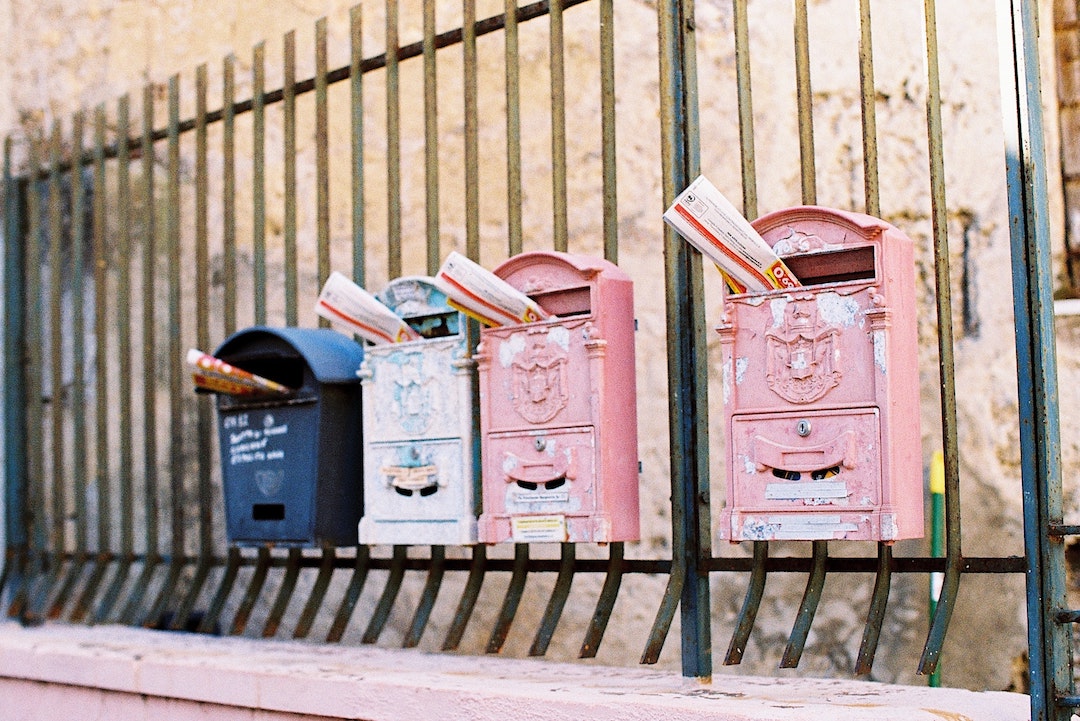 Mailboxes - Photo by Polina Kholodova from Pexels