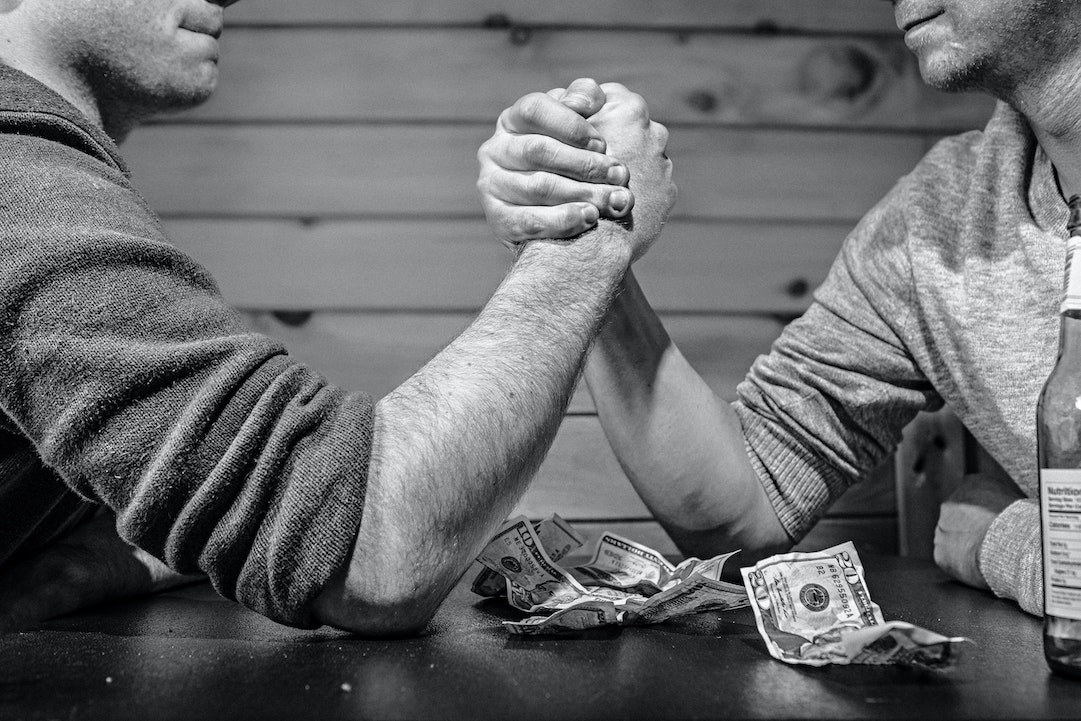Arm Wrestiling - photo credit - Gratisography - Pexels