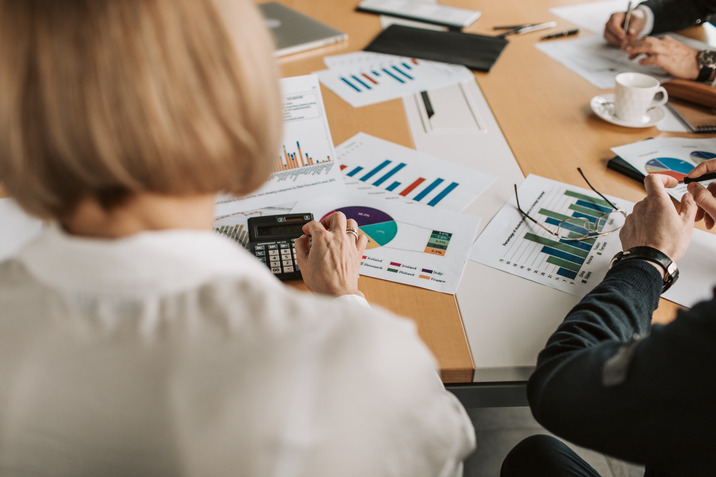Agencies infront of Sales chart - Photo by Vlada Karpovich - Pexels