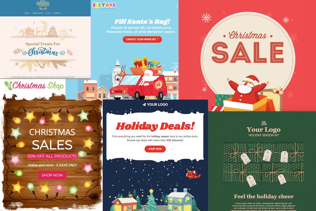 Christmas email templates